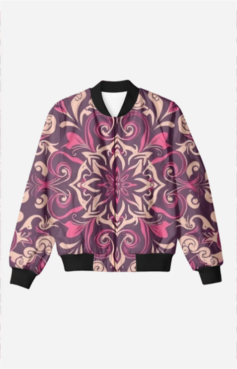 Violet Mandala Paisley Jacket