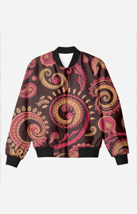 Crimson Paisley Jacket