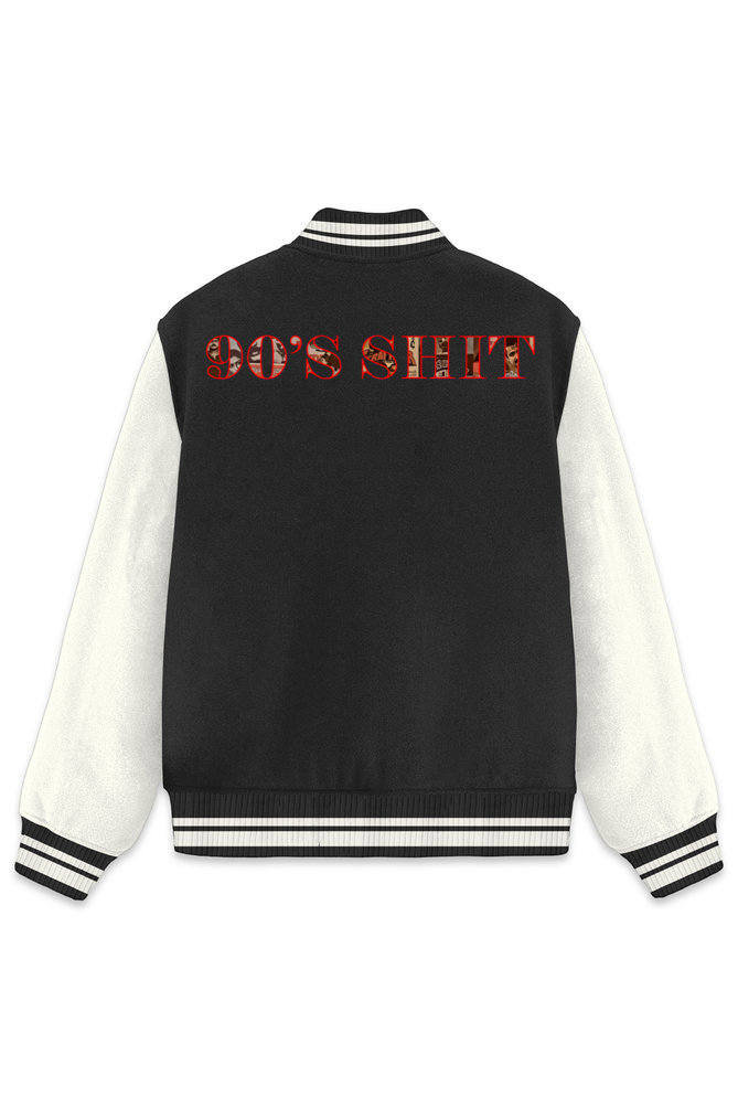 THE 90S SHIT VARSITY JACKET