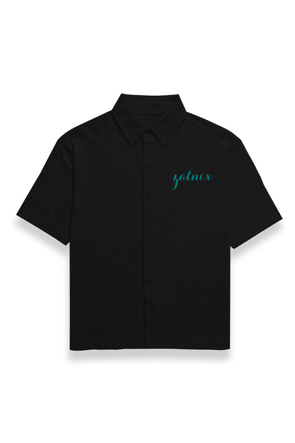 The Aura Club Oversized Black Shirt