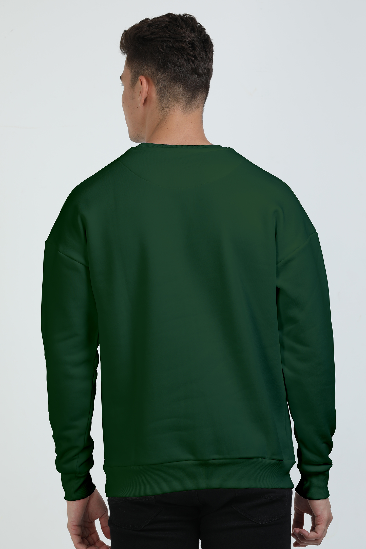 Bottle Green Basics Sweatshirt