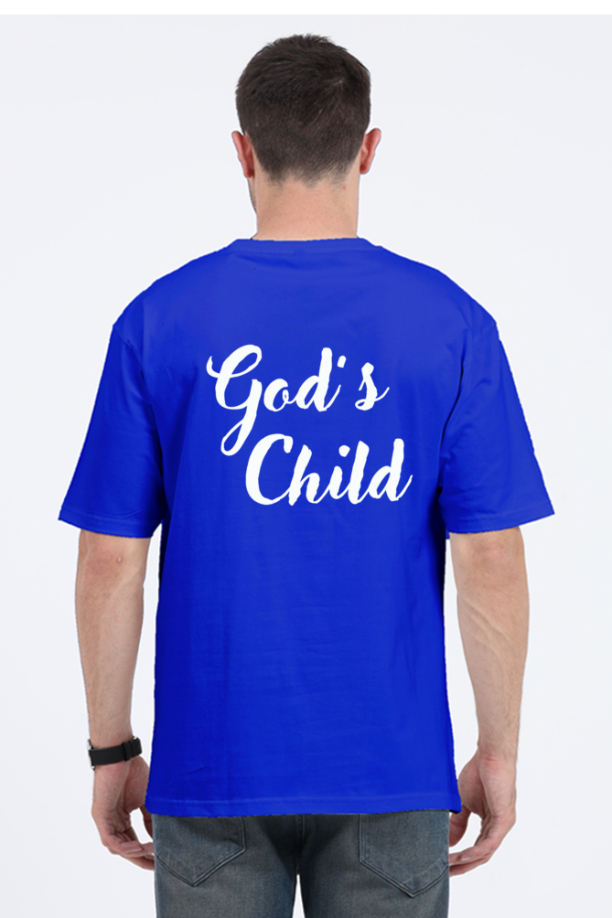 God's Child Blue Tee